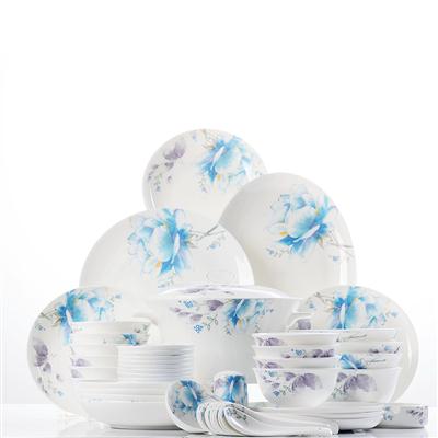 98操B网站48头聆听花开骨瓷礼品餐具套装